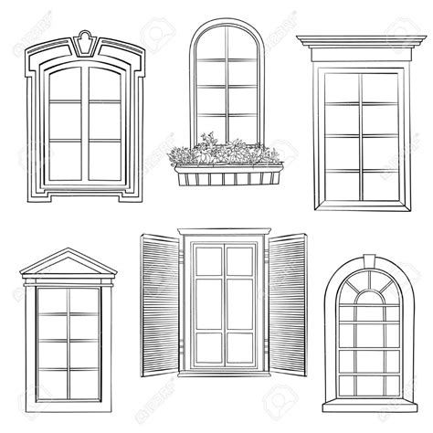 Different Architectural Styles Style Architectural Detailed Drawings