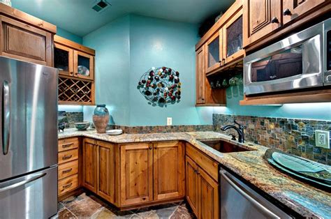 Teal Kitchen Walls Turquoise Kitchen Colorful Kitchen Decor