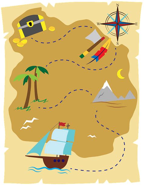 Free Treasure Map Clipart Download Free Treasure Map Clipart Png Images