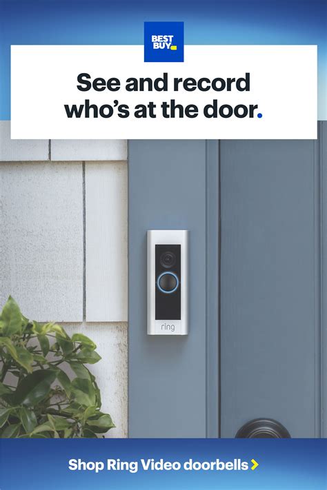 Step Up Security With A Ring Video Doorbell Doorbell Cool Things To