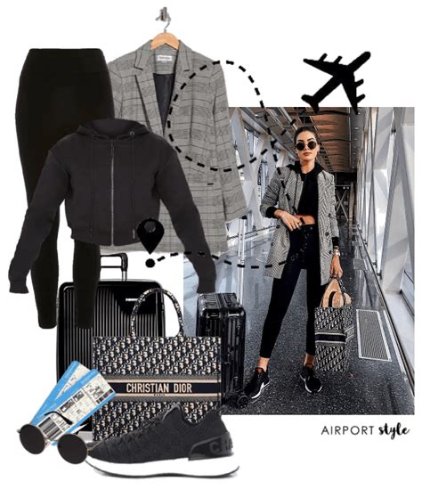 Airport Look Outfit Shoplook Outfits Fashion Quotes Fashion