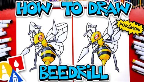 How To Draw Beedrill Pokémon Art For Kids Hub