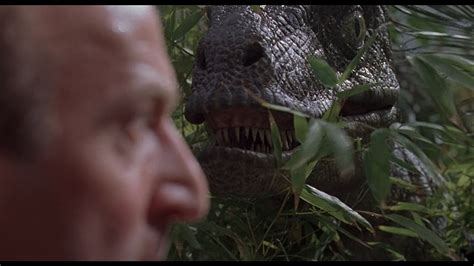 Jurassic Park 1993 Movie Hunter Robert Vs Velociraptor Clever Girl