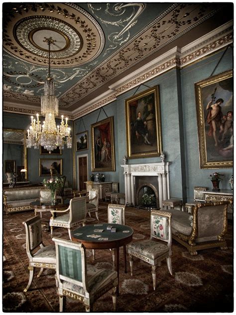 18th Century Drawing Room Old Mansions Interior Manor House Interior