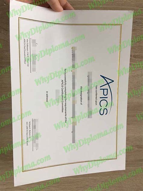 Where To Buy Apics Fake Certificate In Reading