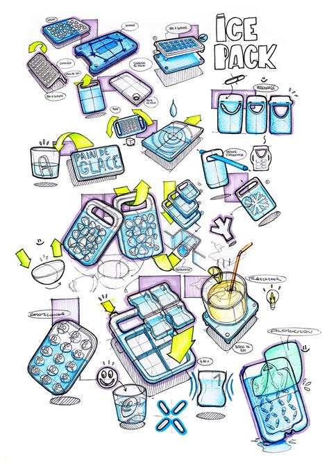 Les accumulateurs de froid gelpack et hydrobulle sont des moteurs de froid qui apportent, une fois réfrigérés ou congelés, les frigories nécessaires au maintient de la température de vos emballages isothermes. L'ACCUMULATEUR DE FROID on Behance