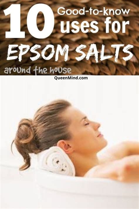 10 Amazing Uses For Epsom Salt Queenmind Epsom Salt Uses Epsom Salt Epsom Salt Benefits