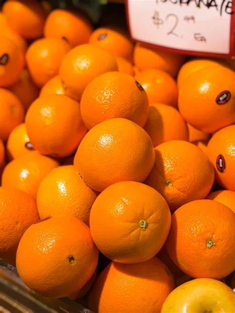 Orange Fruits On White Ceramic Plate Photo Free Food Image On