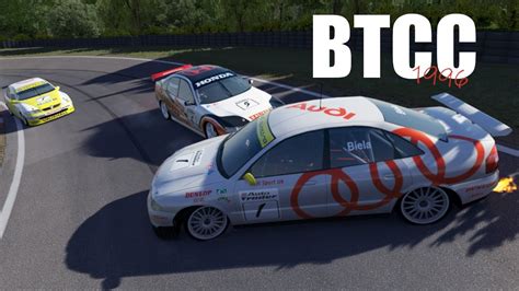 Audi A Btcc At Oulton Park Full Race Assetto Corsa Youtube