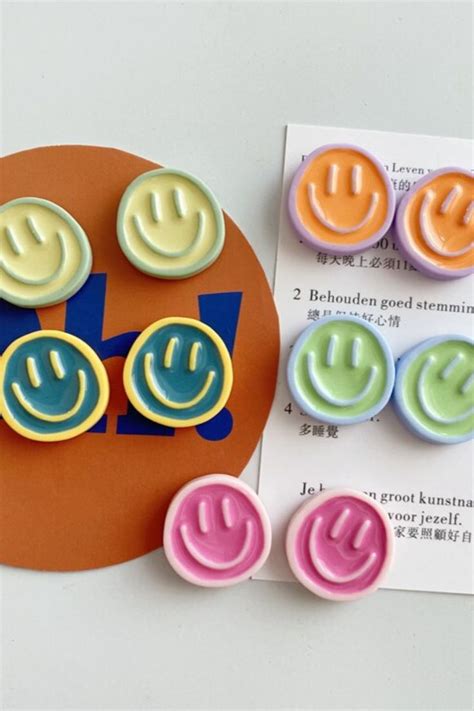 10pcs Cute Magnet Smile Face Refrigerator Magnet Funny Magnets Etsy