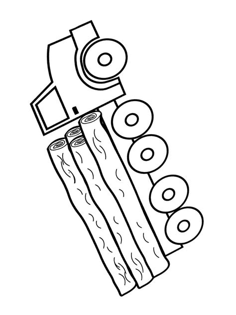 Log Truck coloring pages. Free Printable Log Truck coloring pages.