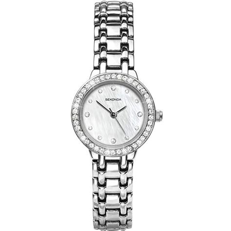 Sekonda Womens Quartz Watch With Mother Of Pearl Dial Analogue Display