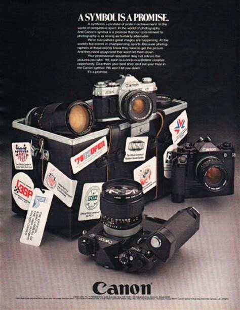 Learn about q using our free resources. 1980 Canon Camera Vintage Ad "A Symbol Is A Promise"
