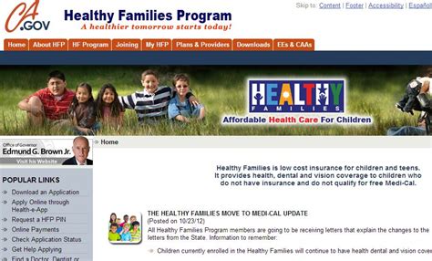 Maybe you would like to learn more about one of these? Healthy Families Website - Best San Diego Health Insurance ...
