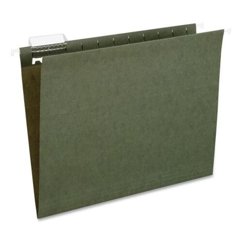 Skilcraft Hanging File Folders 13 Cut Letter Size 25box Green 9497 Ebay