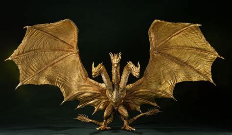 BANDAI Godzilla King Of The Monsters S H MonsterArts Action Figure King Ghidorah Special