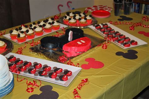 Homemade Happiness Mickey Mouse Birthday Party