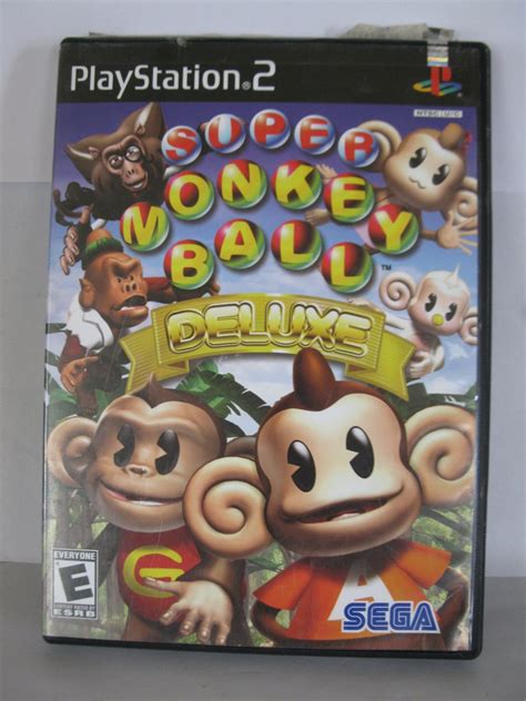 Playstation 2 Ps2 Video Game Super Monkey Ball Deluxe