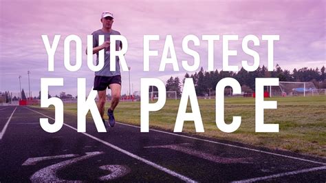 Find Your Fastest 5k Pace With This One Workout Youtube