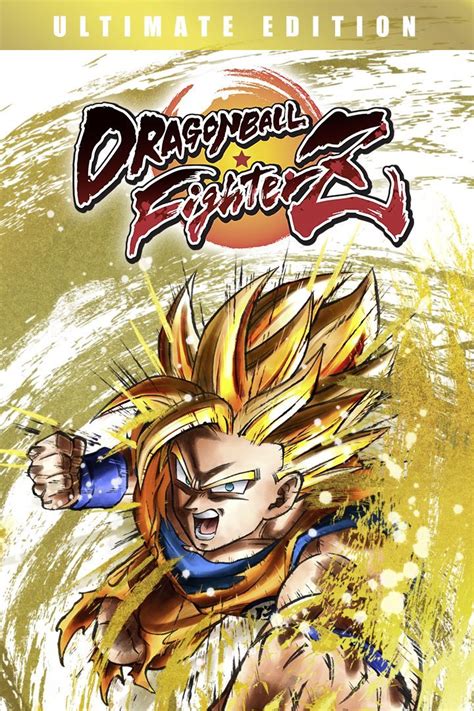 Dragon Ball Fighterz Ultimate Edition 2018 Playstation 4 Box Cover