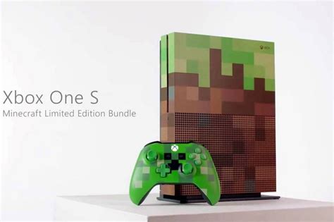 Microsoft Presenta La Xbox One S Minecraft Limited Edition