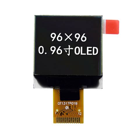 Square 096 Inch 96x96 Oled Screen Ssd1317 Driver White Lcd Display