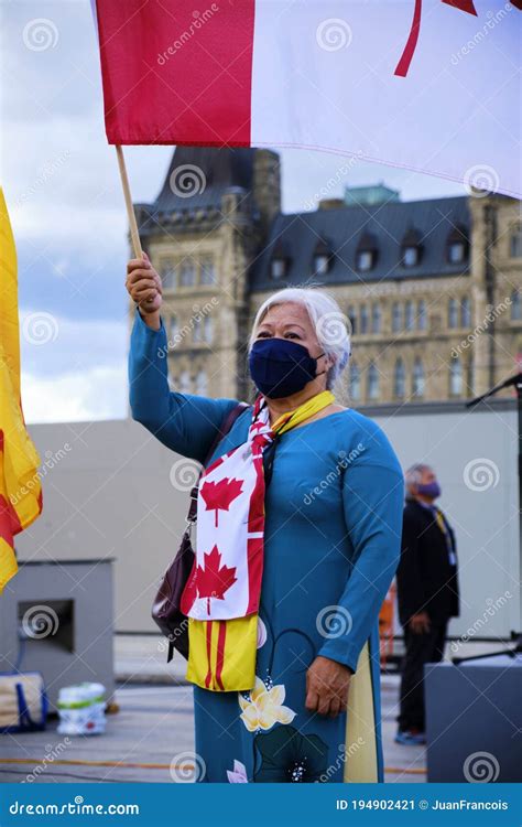 South Vietnam Rally Annual Rally In Ottawa 2020 Editorial Photo Image