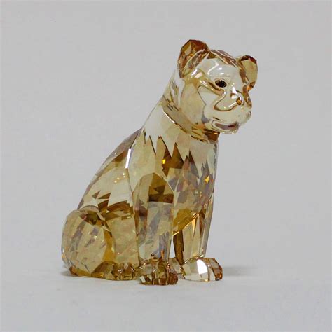 Swarovski Lion Cub Figurine