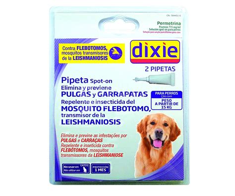 Dixie Pipetas Insecticidas Para Perros Mililitros