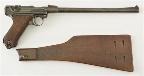 Dwm Luger Pistol Carbine Model 1920 Scarce Parts Gun