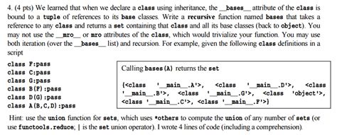 Solved We Learned That When We Declare A Class Using