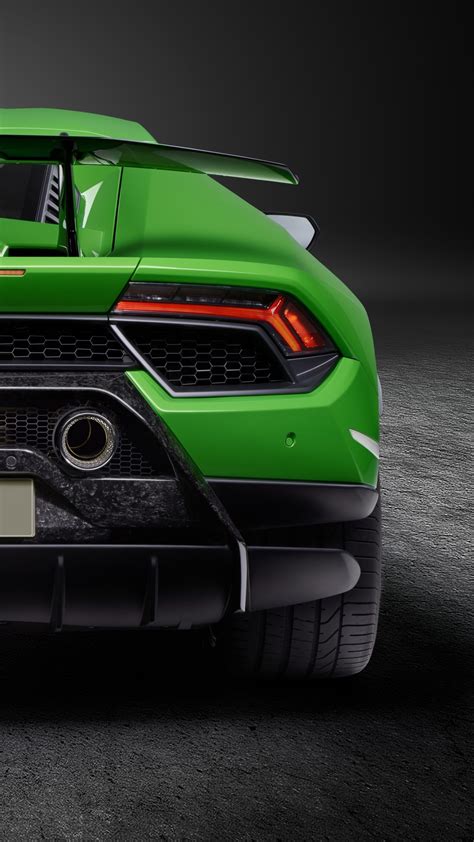 1080x1920 Lamborghini Huracan Performante 2019 Rear View Iphone 76s6