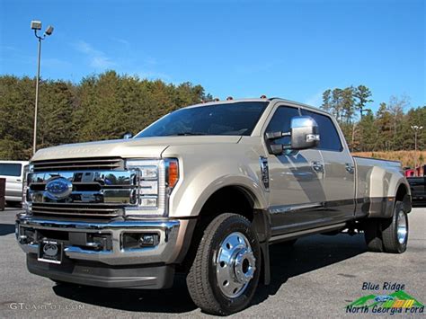 2017 White Gold Ford F450 Super Duty King Ranch Crew Cab 4x4 123974932