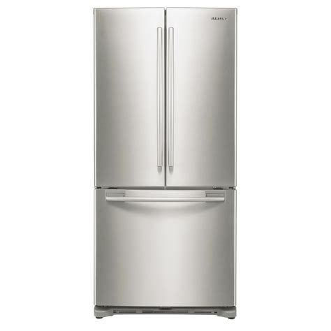 Samsung 33 In W 175 Cu Ft French Door Refrigerator In Stainless