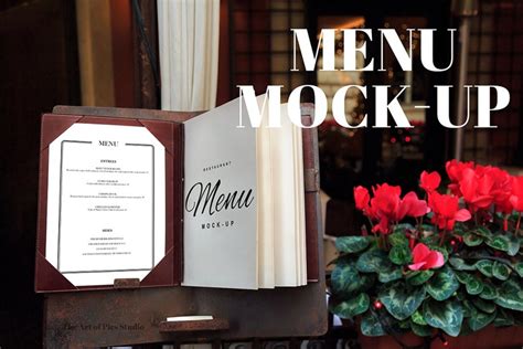 23 Best Menu Mockups For Restaurant Branding Colorlib