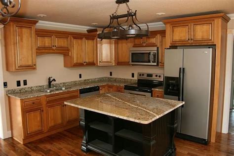 Huge selection of styles and wood types. 10X10 Kitchen Cabinets with Island, kitchen design for ...