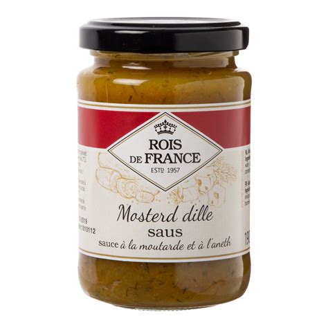 Rois de France Mosterd dille saus Pot 19 cl