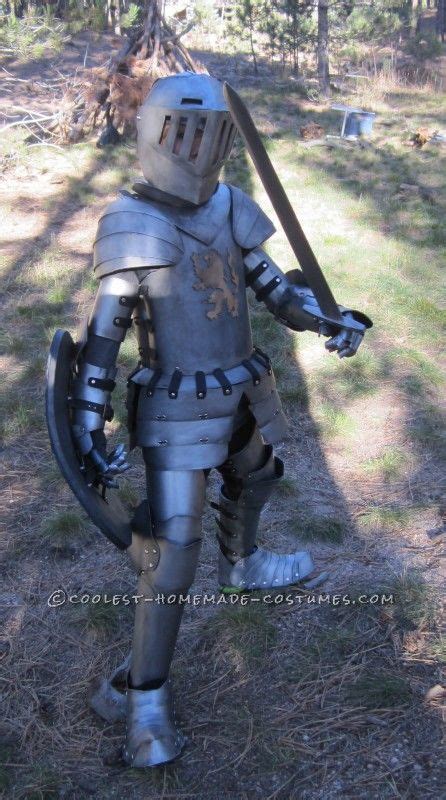 Coolest Kids Medieval Knight Diy Halloween Costume Diy Costumes Kids