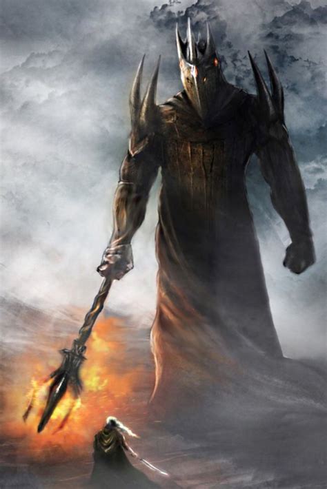 Morgoth Tolkien Art Maléfique Créatures Mythiques