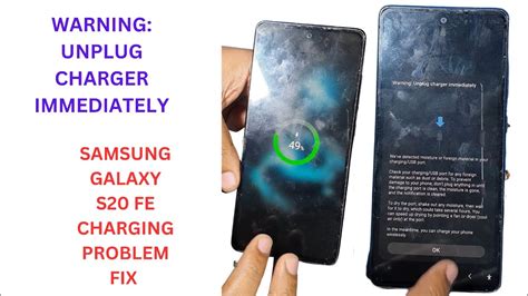 Samsung Galaxy S20 Fe Warning Unplug Charger Immediately Samsung S20