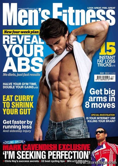 Mens Fitness Magazine Cover United Kingdom May 2012 Mens Fitness