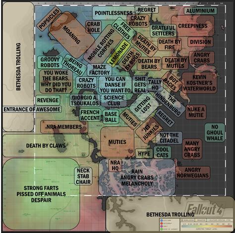 Fallout 4 Funny Area Map Fallout