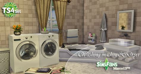 My Sims 4 Blog Ts2 Washer And Dryer Conversion By Marco13™
