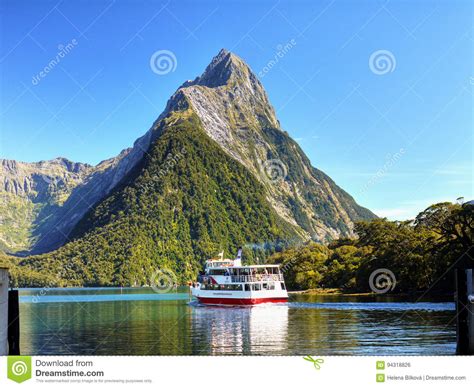Fiordland National Park New Zealand Editorial Photo