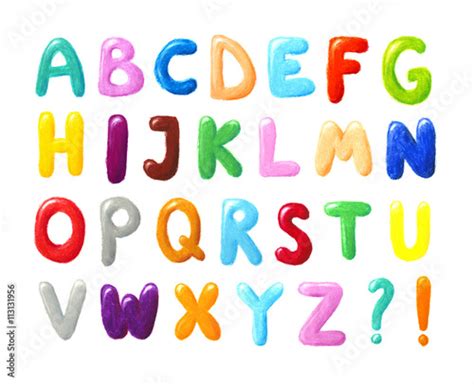Crayon Alphabet Stock Photo And Royalty Free Images On