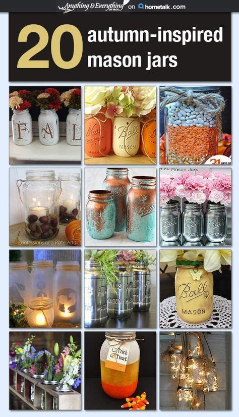 20 Autumn Inspired Mason Jars Anything And Everything Curated For