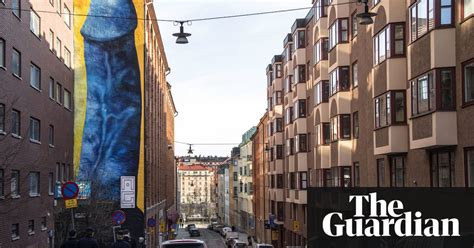 Five Storey Blue Penis Causes Uproar Among Stockholm Residents World