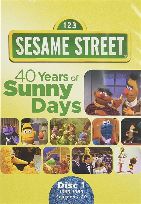 Amazon 40 Years Of Sunny Days 2pc Full Sesame Street 外国のうた