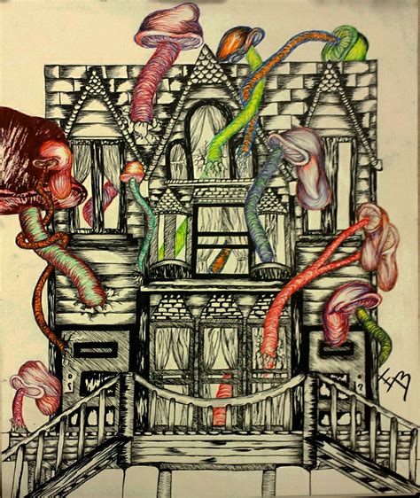 Psychedelic Castle On Scad Portfolios