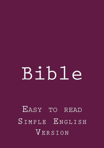 Bible Easy To Read Simple English Version By S Royle Paperback